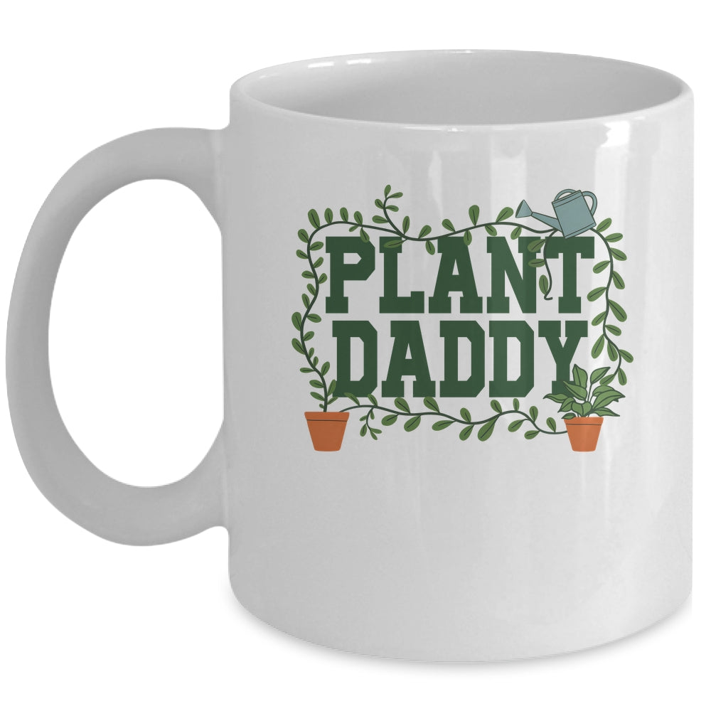 Funny Plant Daddy Botanical Plant Dad Gardening Garden Mug | teecentury