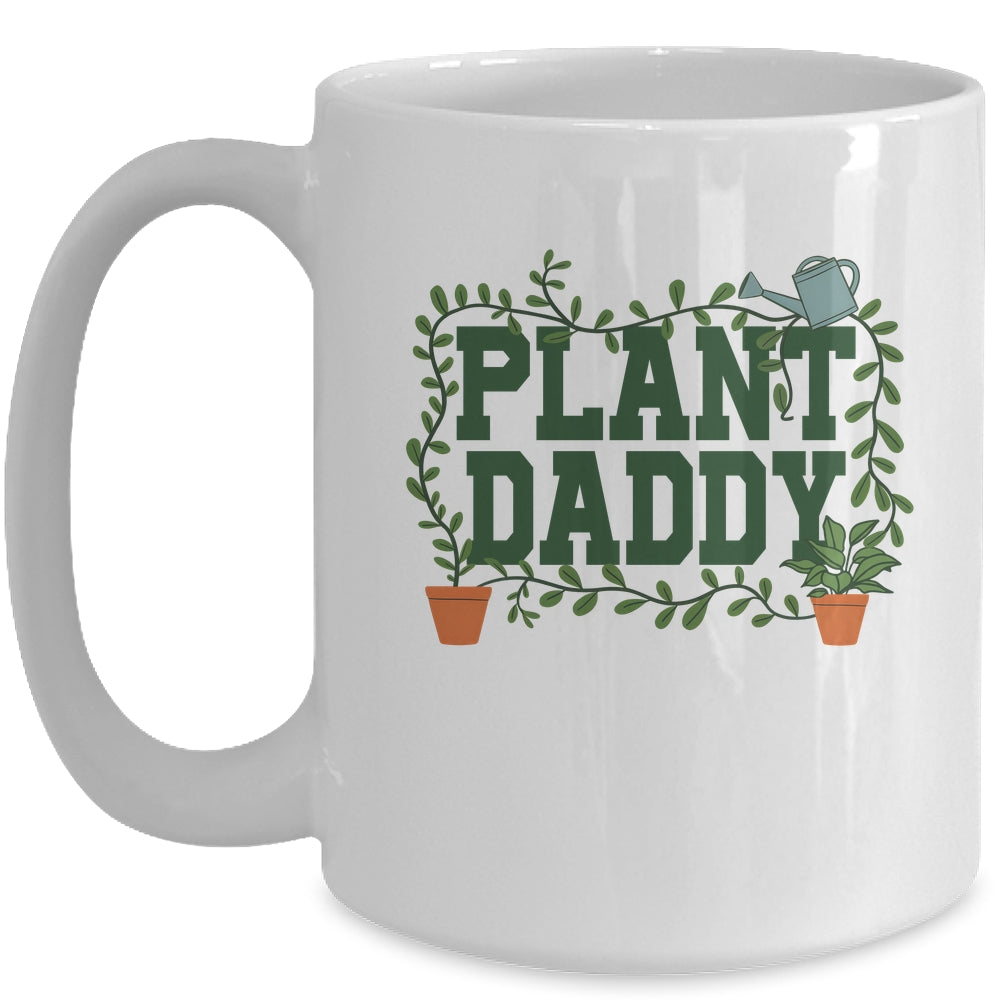 Funny Plant Daddy Botanical Plant Dad Gardening Garden Mug | teecentury