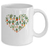 Funny Plant Lover Art For Men Women Garden Gardening Heart Mug | teecentury