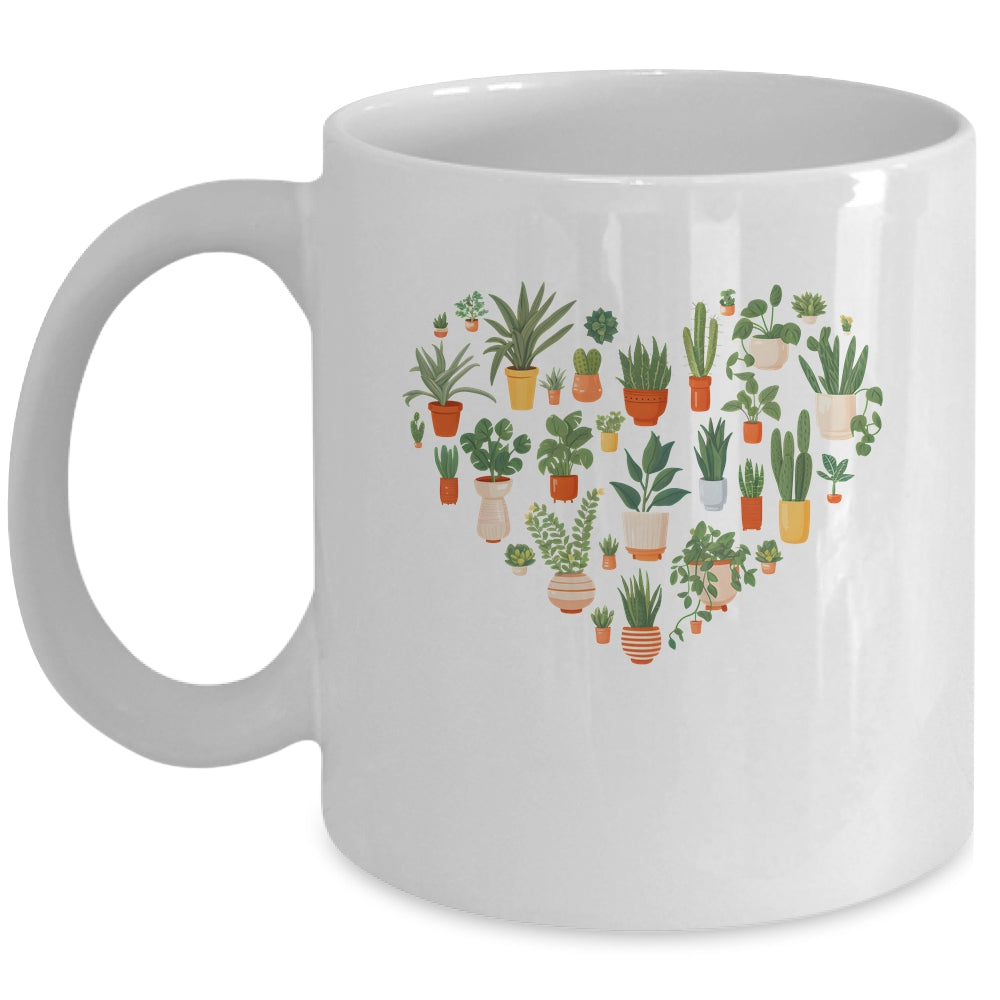 Funny Plant Lover Art For Men Women Garden Gardening Heart Mug | teecentury