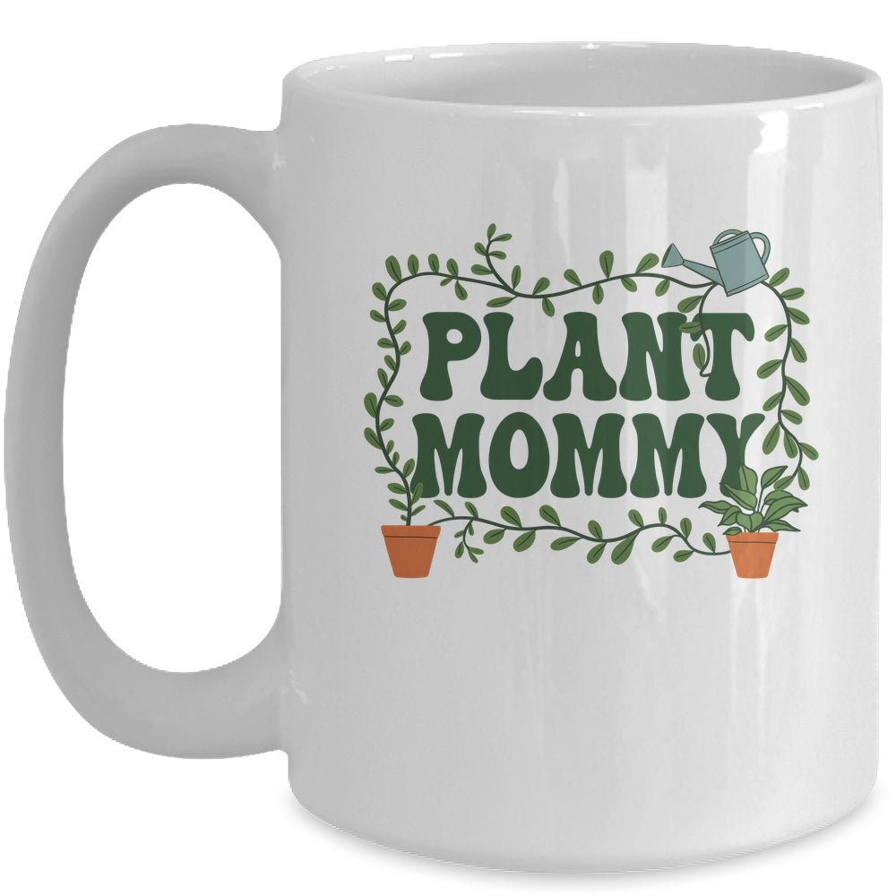 Funny Plant Mommy Botanical Plant Dad Gardening Garden Mug | teecentury
