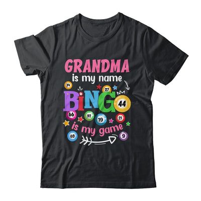 Funny Player Grandma Is My Name Bingo Is My Game Yell Bingo Shirt & Tank Top | teecentury