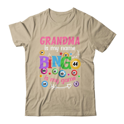 Funny Player Grandma Is My Name Bingo Is My Game Yell Bingo Shirt & Tank Top | teecentury