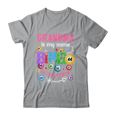 Funny Player Grandma Is My Name Bingo Is My Game Yell Bingo Shirt & Tank Top | teecentury