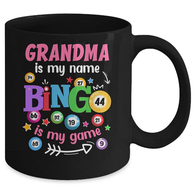 Funny Player Grandma Is My Name Bingo Is My Game Yell Bingo Mug | teecentury