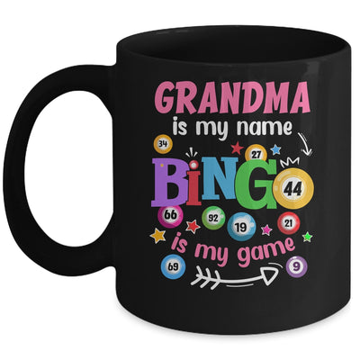 Funny Player Grandma Is My Name Bingo Is My Game Yell Bingo Mug | teecentury