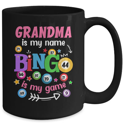 Funny Player Grandma Is My Name Bingo Is My Game Yell Bingo Mug | teecentury