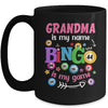 Funny Player Grandma Is My Name Bingo Is My Game Yell Bingo Mug | teecentury
