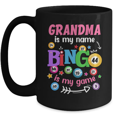 Funny Player Grandma Is My Name Bingo Is My Game Yell Bingo Mug | teecentury