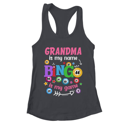 Funny Player Grandma Is My Name Bingo Is My Game Yell Bingo Shirt & Tank Top | teecentury