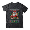 Funny Playing Poker Santa Poker Player Ugly Christmas Men Shirt & Sweatshirt | teecentury