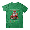 Funny Playing Poker Santa Poker Player Ugly Christmas Men Shirt & Sweatshirt | teecentury