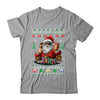 Funny Playing Poker Santa Poker Player Ugly Christmas Men Shirt & Sweatshirt | teecentury