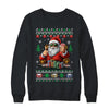 Funny Playing Poker Santa Poker Player Ugly Christmas Men Shirt & Sweatshirt | teecentury