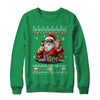 Funny Playing Poker Santa Poker Player Ugly Christmas Men Shirt & Sweatshirt | teecentury