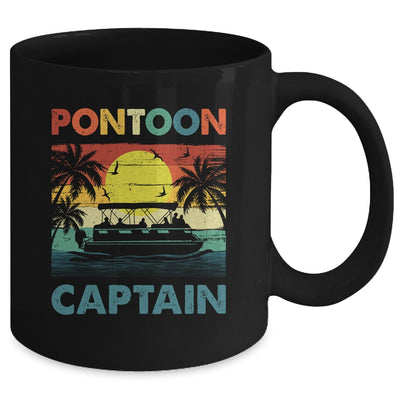 Funny Pontoon Boat For Men Women Vintage Pontoon Captain Mug | teecentury