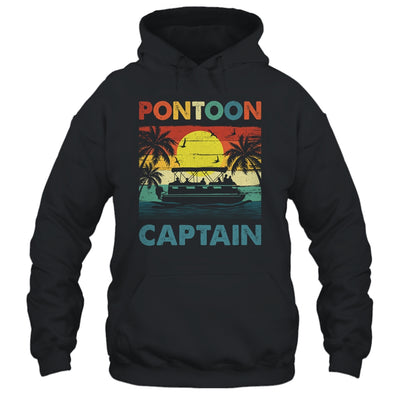 Funny Pontoon Boat For Men Women Vintage Pontoon Captain Shirt & Tank Top | teecentury