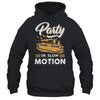 Funny Pontoon Captain Boat Party In Slow Motion Boating Shirt & Tank Top | teecentury