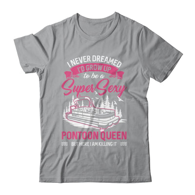 Funny Pontoon Captain Design For Women Girls Boat Captain Shirt & Tank Top | teecentury
