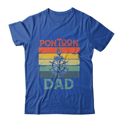 Funny Pontoon Dad Boat Owner Boating Pontoon Captain Men Shirt & Hoodie | teecentury