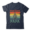 Funny Pontoon Papa Boat Owner Boating Pontoon Captain Men Shirt & Hoodie | teecentury