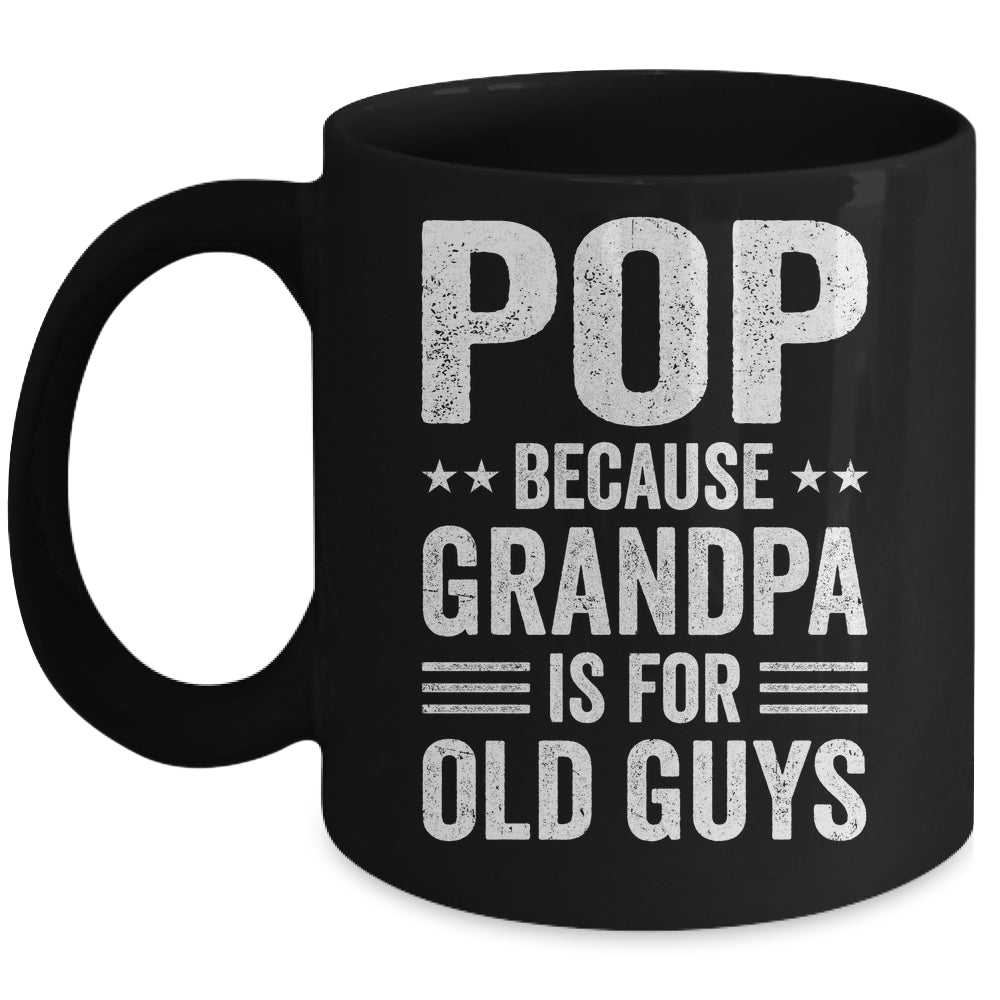 Funny Pop Art For Grandpa From Grandkids Father's Day Mug | teecentury