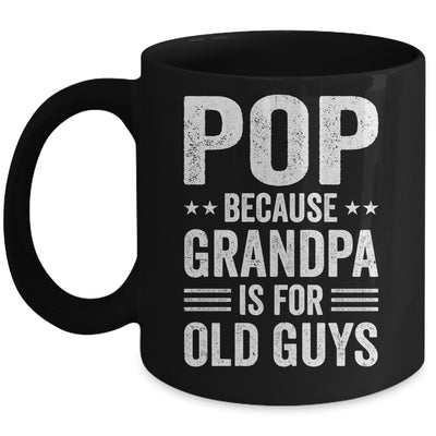 Funny Pop Art For Grandpa From Grandkids Father's Day Mug | teecentury