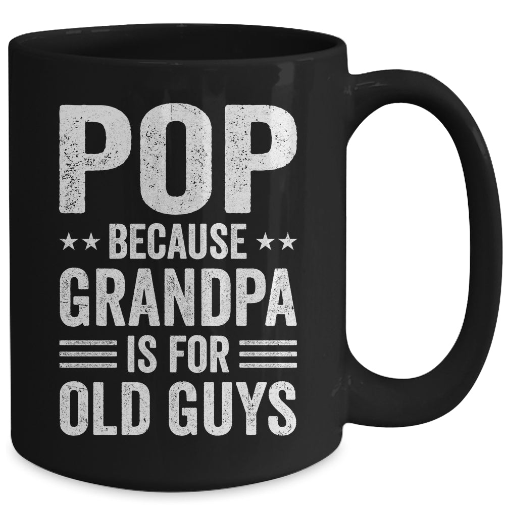 Funny Pop Art For Grandpa From Grandkids Father's Day Mug | teecentury