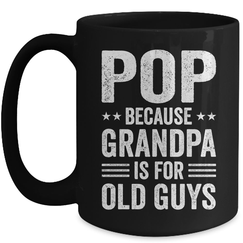 Funny Pop Art For Grandpa From Grandkids Father's Day Mug | teecentury