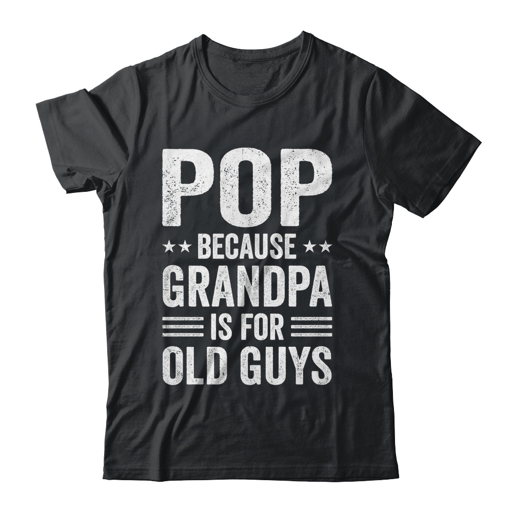 Funny Pop Art For Grandpa From Grandkids Father's Day Shirt & Hoodie | teecentury