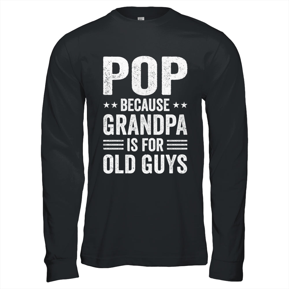 Funny Pop Art For Grandpa From Grandkids Father's Day Shirt & Hoodie | teecentury