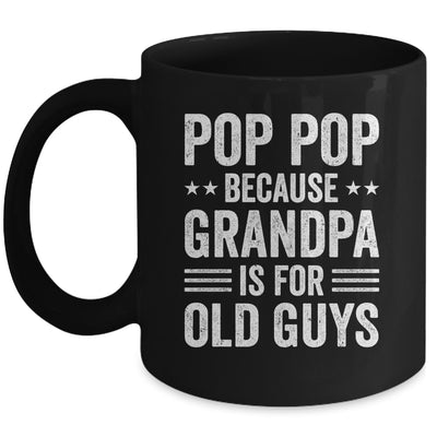 Funny Pop Pop Art For Grandpa From Grandkids Father's Day Mug | teecentury