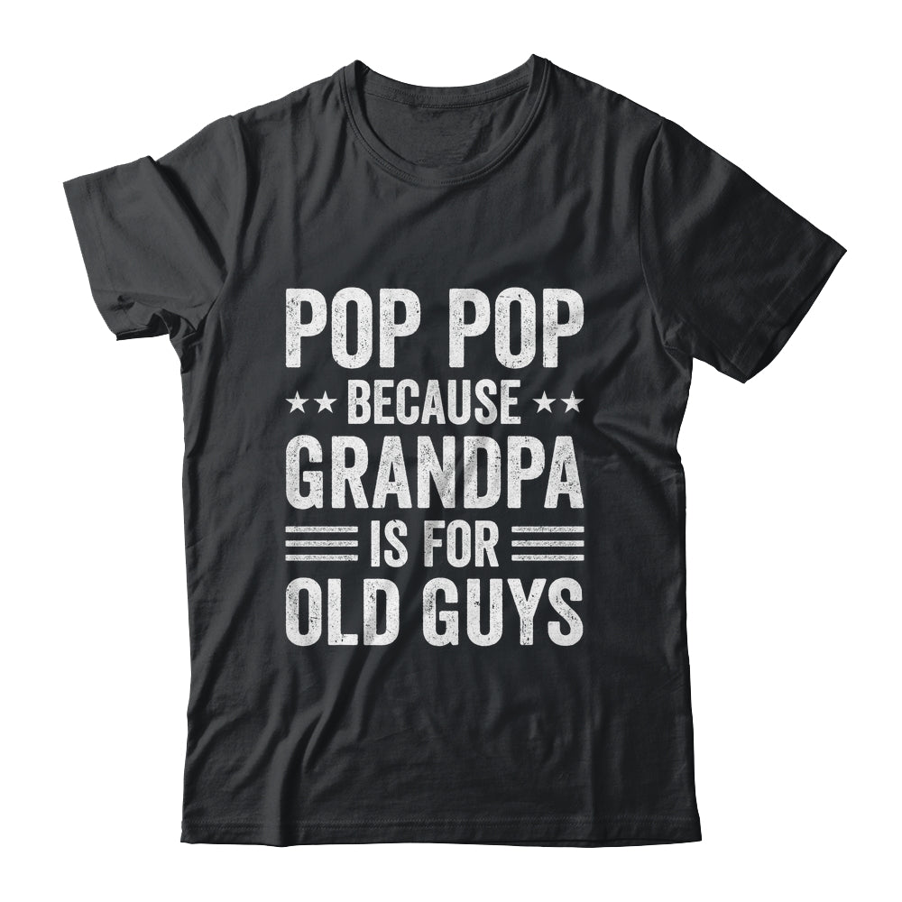 Funny Pop Pop Art For Grandpa From Grandkids Father's Day Shirt & Hoodie | teecentury