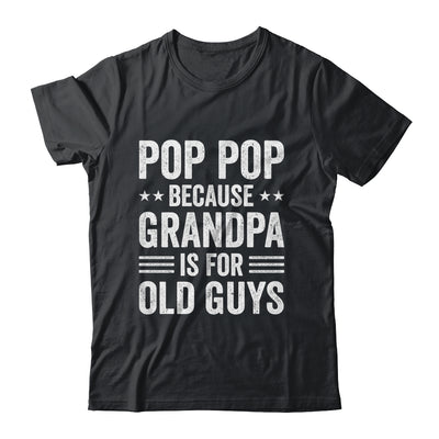 Funny Pop Pop Art For Grandpa From Grandkids Father's Day Shirt & Hoodie | teecentury