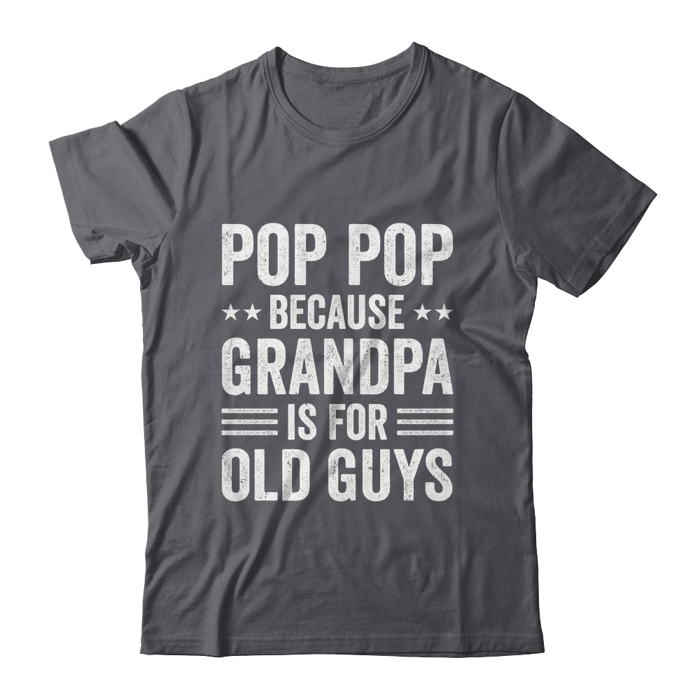 Funny Pop Pop Art For Grandpa From Grandkids Father's Day Shirt & Hoodie | teecentury
