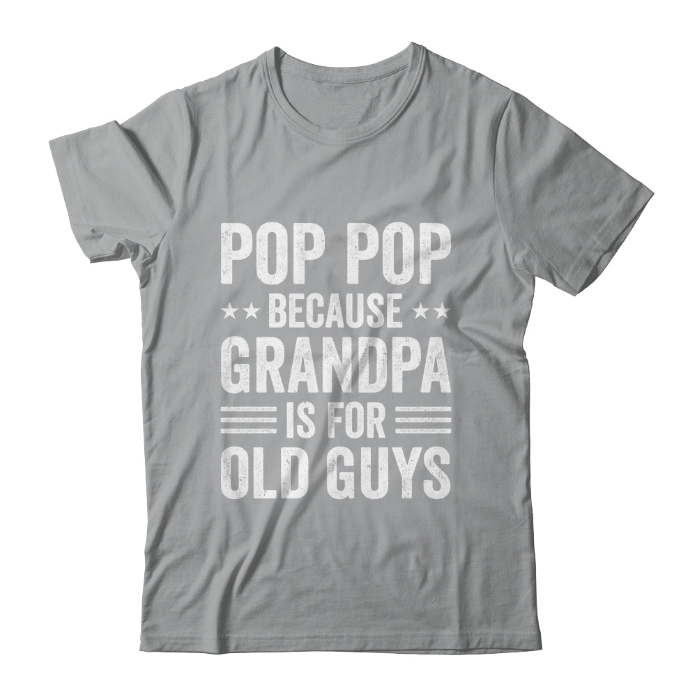 Funny Pop Pop Art For Grandpa From Grandkids Father's Day Shirt & Hoodie | teecentury