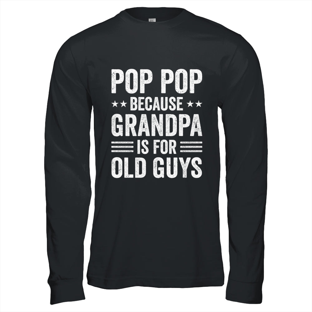 Funny Pop Pop Art For Grandpa From Grandkids Father's Day Shirt & Hoodie | teecentury