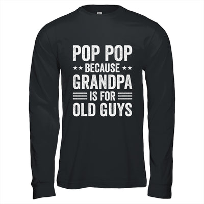 Funny Pop Pop Art For Grandpa From Grandkids Father's Day Shirt & Hoodie | teecentury