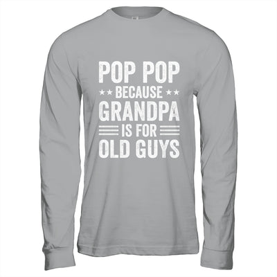 Funny Pop Pop Art For Grandpa From Grandkids Father's Day Shirt & Hoodie | teecentury