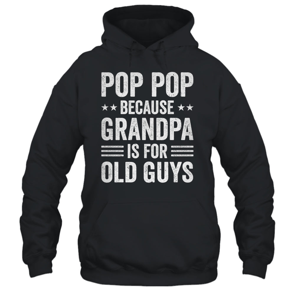 Funny Pop Pop Art For Grandpa From Grandkids Father's Day Shirt & Hoodie | teecentury