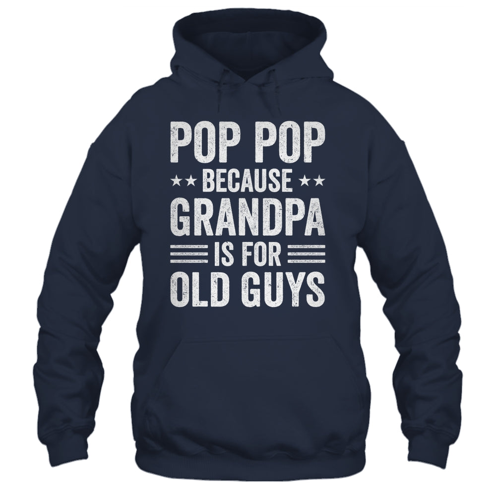 Funny Pop Pop Art For Grandpa From Grandkids Father's Day Shirt & Hoodie | teecentury