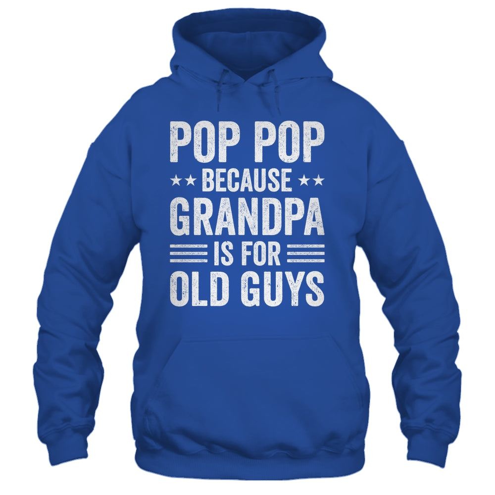 Funny Pop Pop Art For Grandpa From Grandkids Father's Day Shirt & Hoodie | teecentury