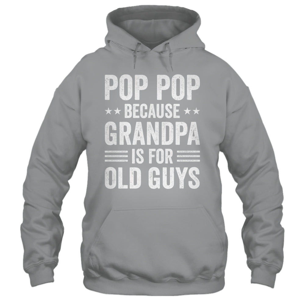 Funny Pop Pop Art For Grandpa From Grandkids Father's Day Shirt & Hoodie | teecentury