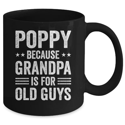 Funny Poppy Art For Grandpa From Grandkids Father's Day Mug | teecentury