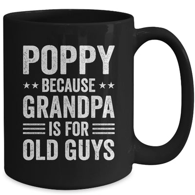 Funny Poppy Art For Grandpa From Grandkids Father's Day Mug | teecentury