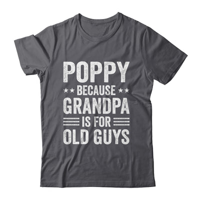 Funny Poppy Art For Grandpa From Grandkids Father's Day Shirt & Hoodie | teecentury