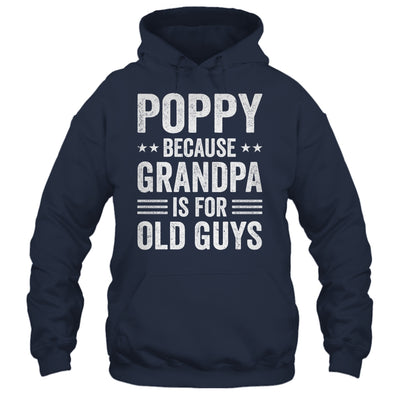 Funny Poppy Art For Grandpa From Grandkids Father's Day Shirt & Hoodie | teecentury