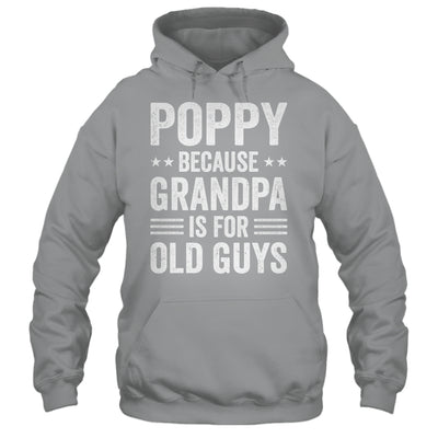 Funny Poppy Art For Grandpa From Grandkids Father's Day Shirt & Hoodie | teecentury