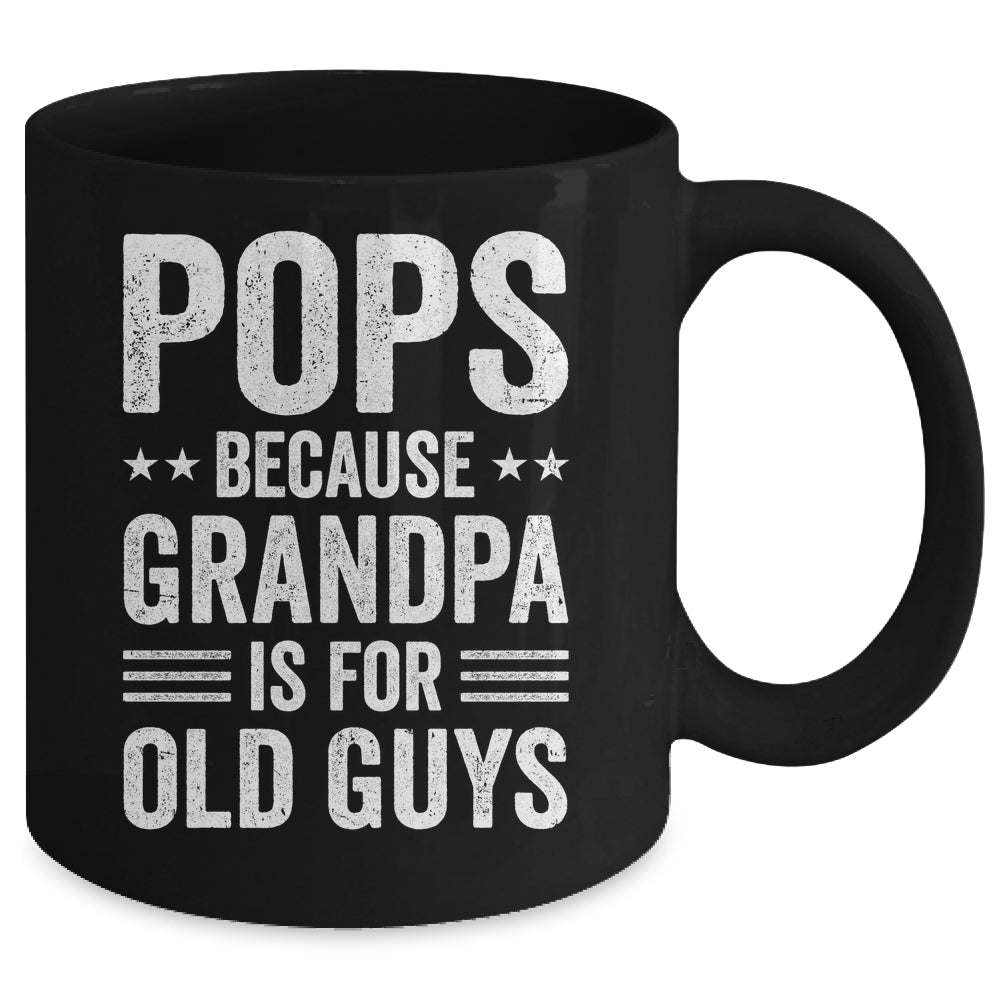 Funny Pops Art For Grandpa From Grandkids Father's Day Mug | teecentury