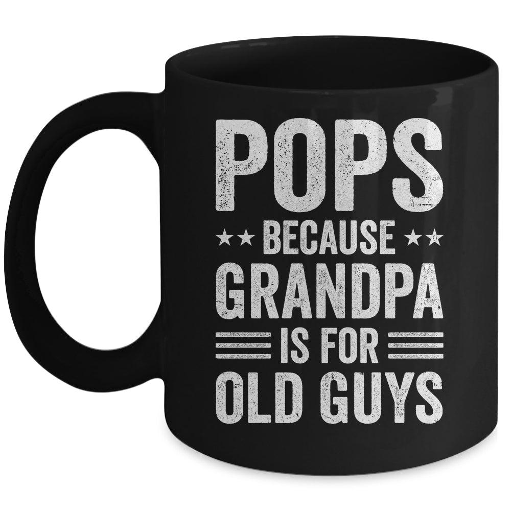 Funny Pops Art For Grandpa From Grandkids Father's Day Mug | teecentury
